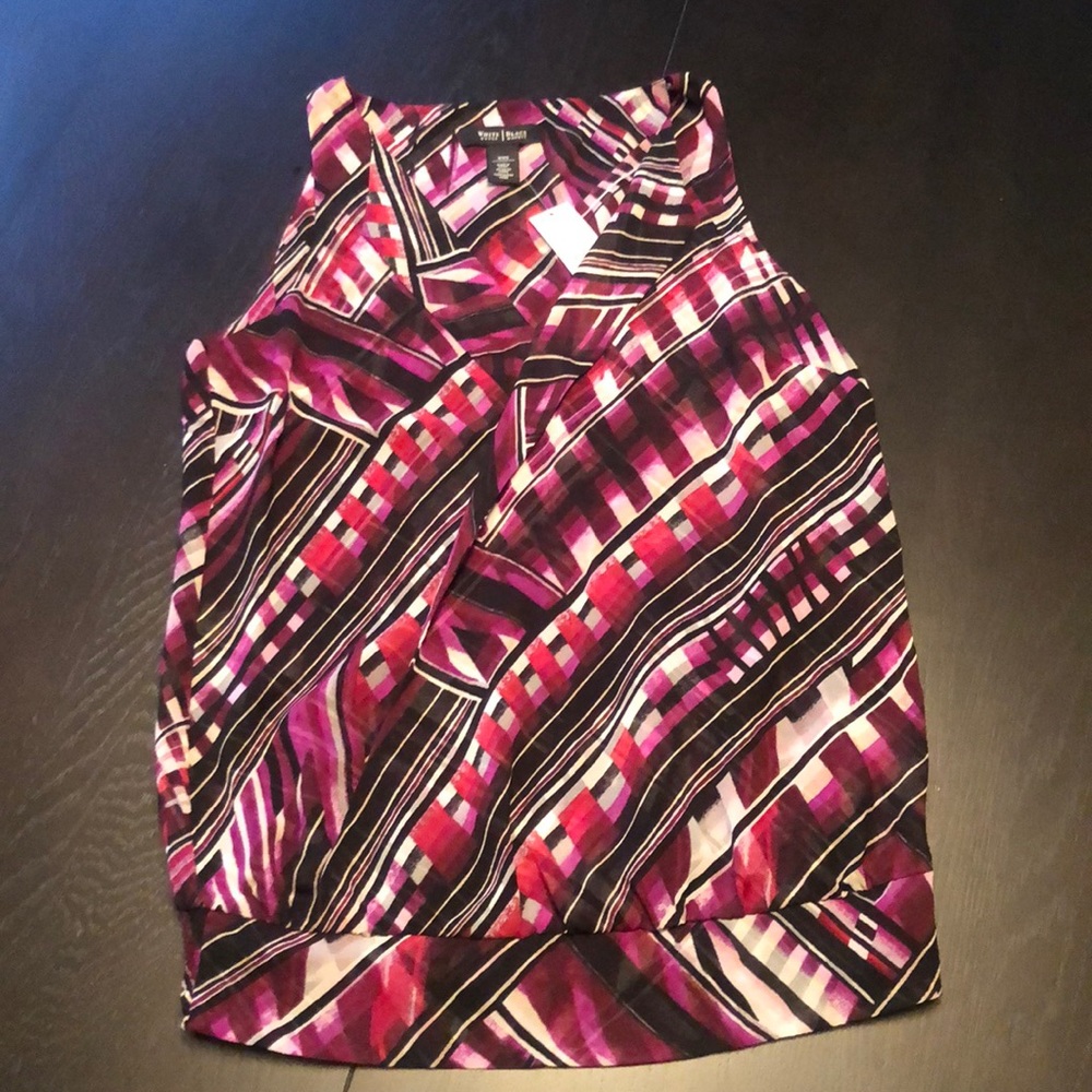 White House Black Market Sleveless Top